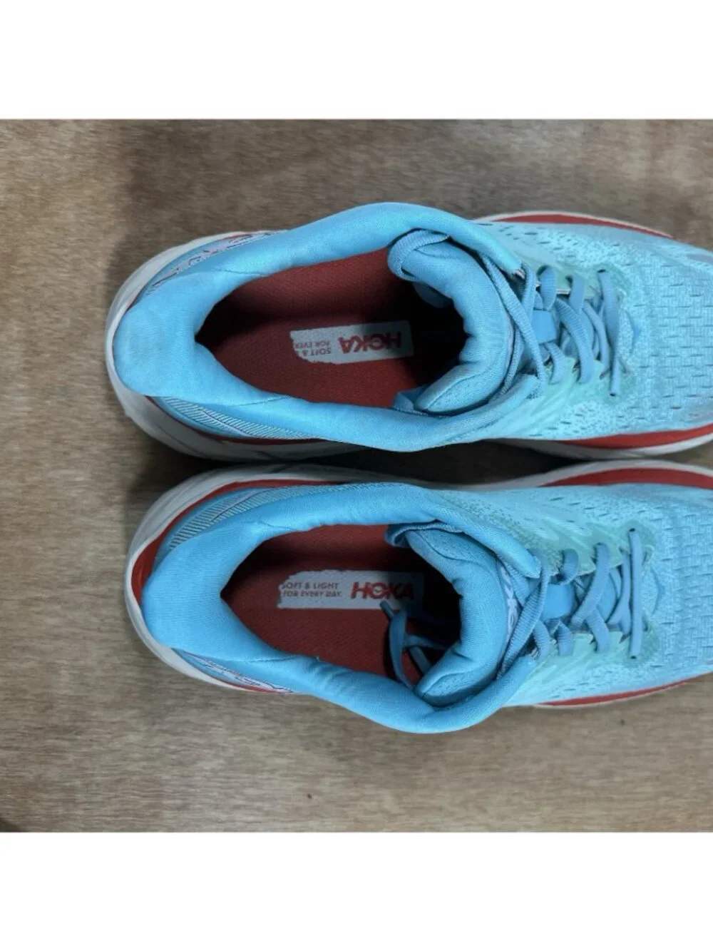 Hoka One One Clifton 8 Women Size 11B Running Shoe Blue